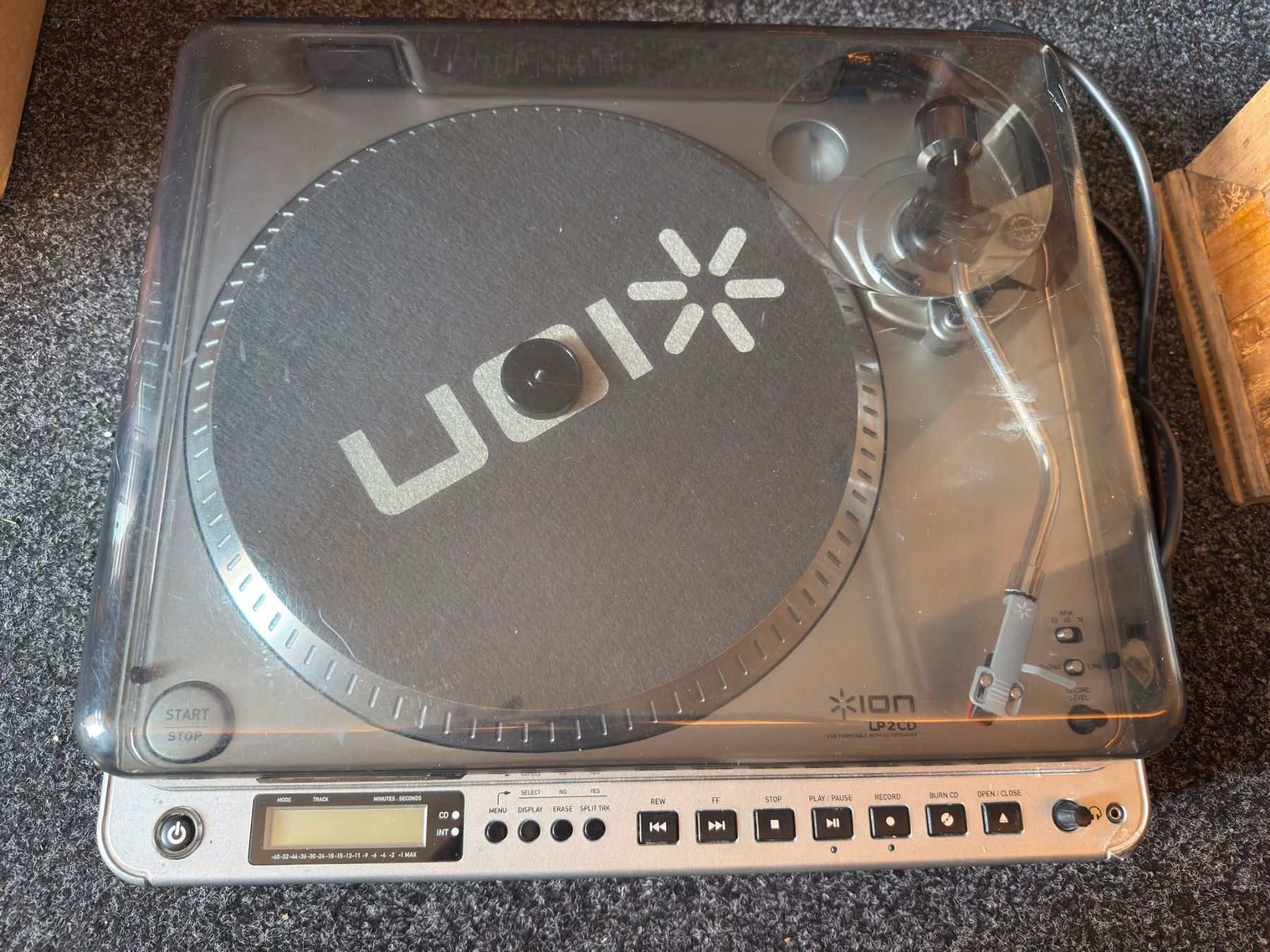 Giradischi: Ion LP2CD Plattenspieler USB/CD – Usato da Luzern venduto da Elgordo7 1