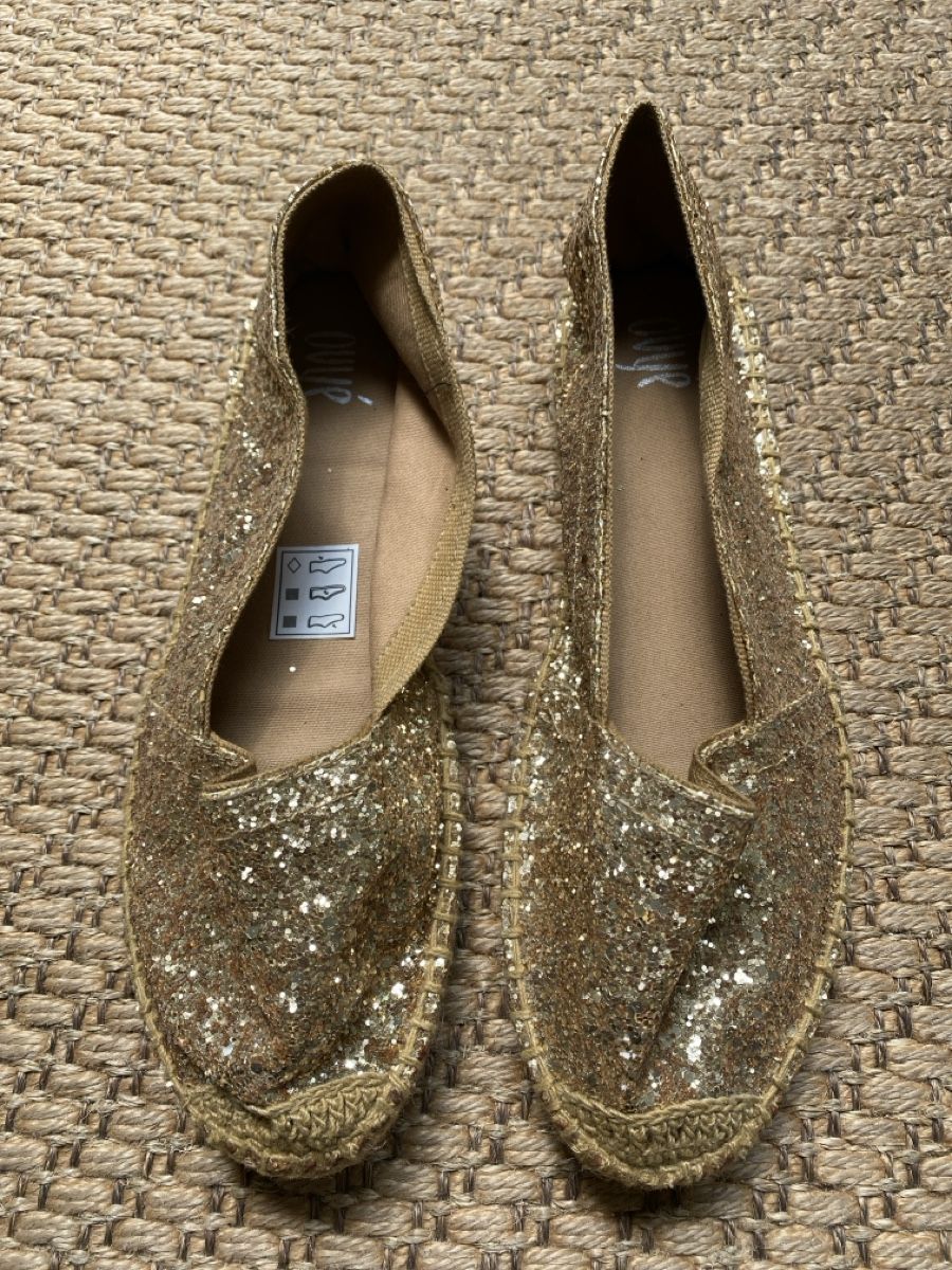 Scarpe da donna: Espadrillas brillantinate OVYÈ - 38 – Usato da Davesco-Soragno venduto da Chichijango