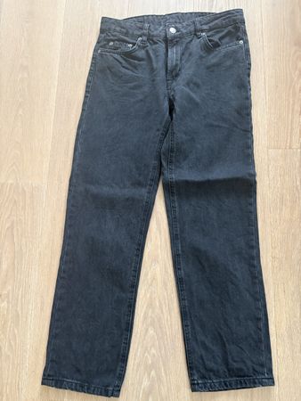 Zara Jeans Damen Grösse 34 (EU) Gr.24 (US) Dunkelgrau - Gut 