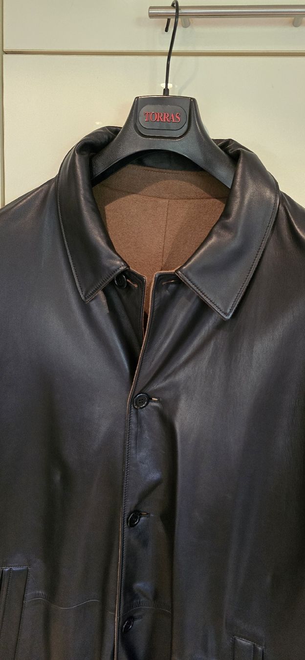 Mäntel: NEU Leder/Cashmere Mantel Reversible – Neu (gemäss Beschreibung) aus Kaltbrunn von SwissLake02