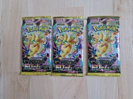 3× Pokemonbooster