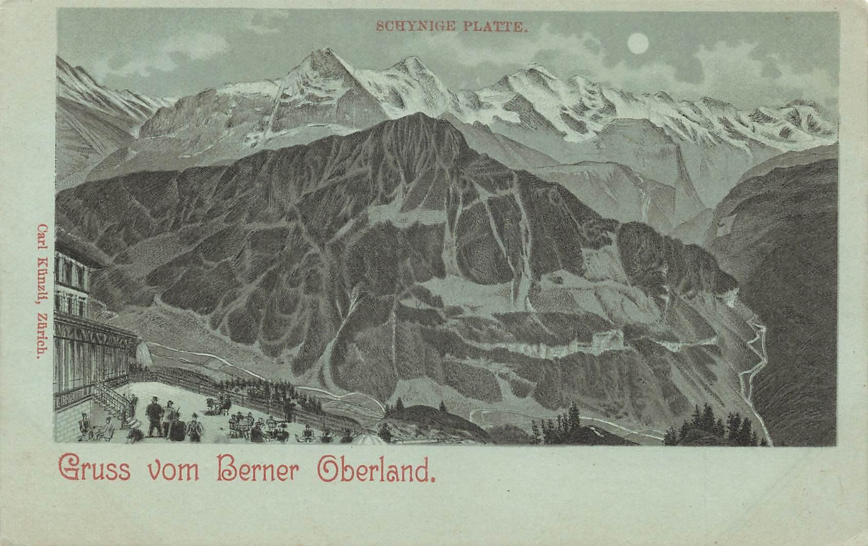 Cartes postales: 2 AK's Berner Oberland - Lithos – D'occasion à Schwyz par Seffi56