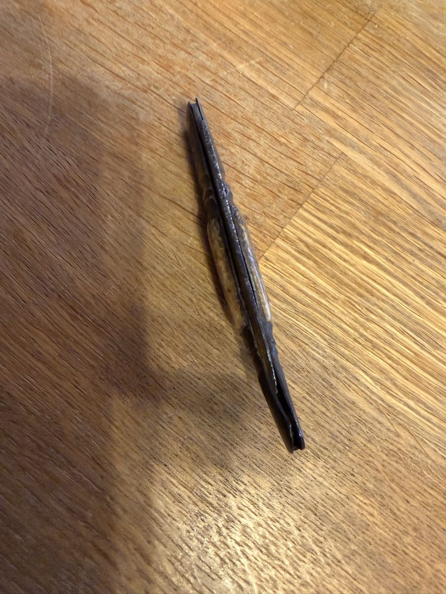 Coltelli tascabile: Antikes Taschenmesser mit Griff aus Bein – Usato da Goldach venduto da Messerguru 9