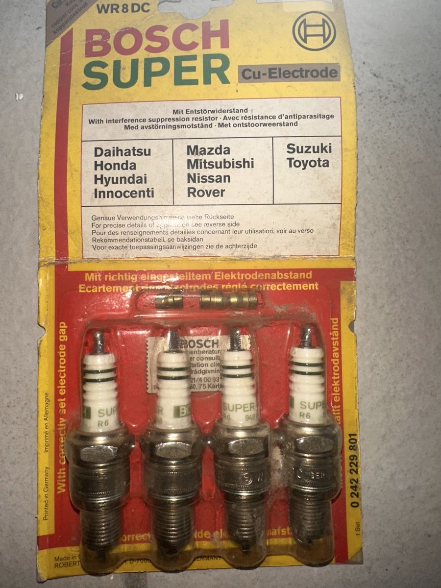 Tutti pezzi di ricambio auto: 2 mal 4 Stk. Zündkerzen für Oldtimer – Nuovo e nell'imballaggio originale da Niederönz venduto da Minusch2 1