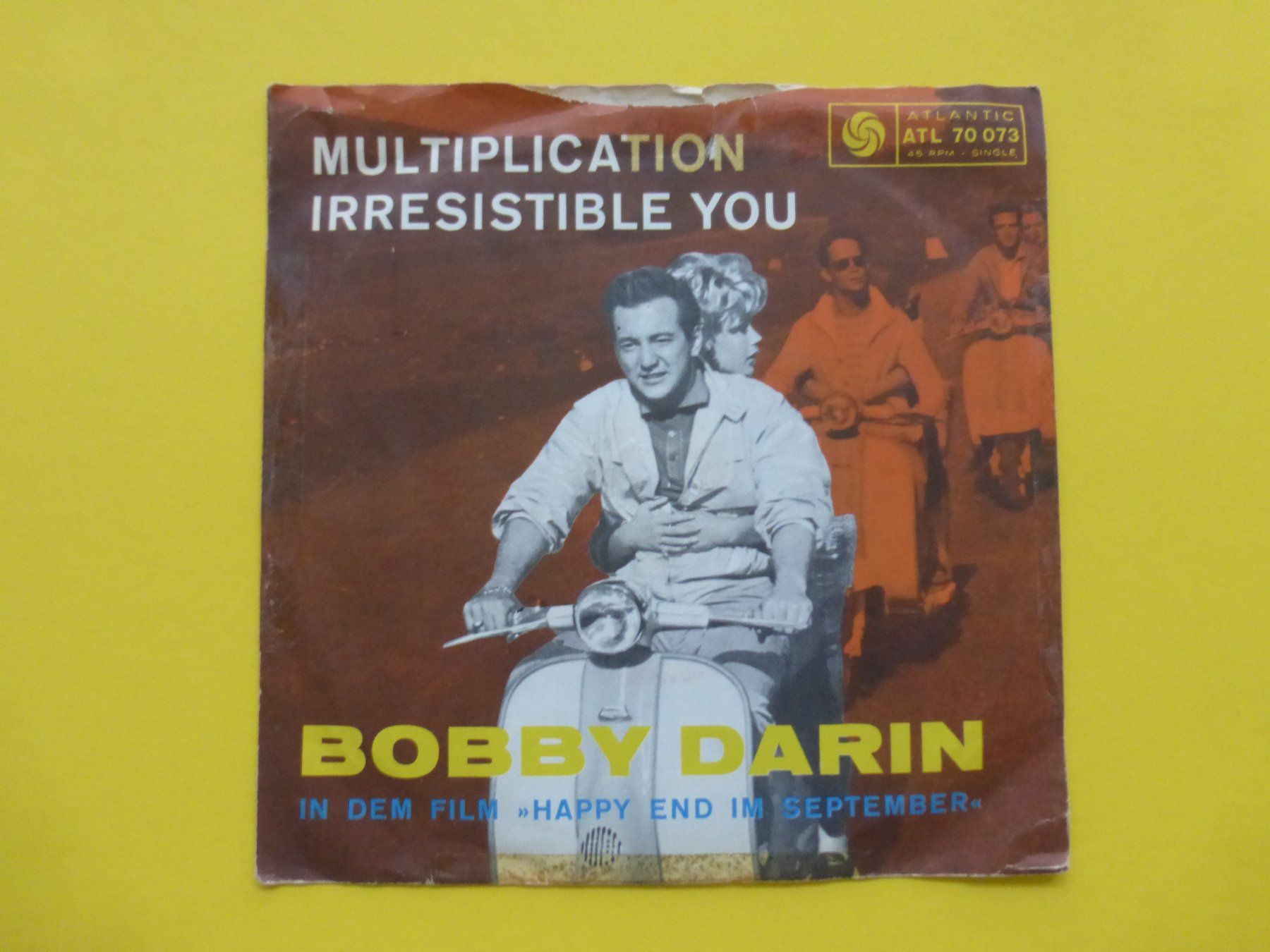 Dischi in vinile: Bobby Darin – Multiplication / Irresistible You – Usato da Zürich venduto da Swiss57 1