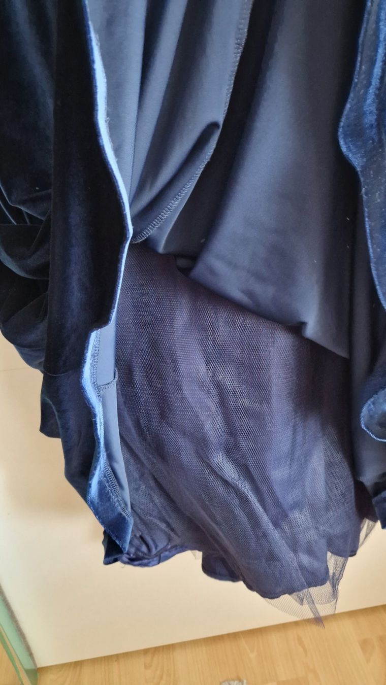 Vestiti: Abendkleid in Samt, dunkelblau, neu – Nuovo e nell'imballaggio originale da Wettingen venduto da smilee1 2
