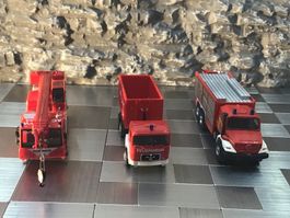 HERPA 1:87 H0 LIEBHER,MAN, MERCEDES-BENZ