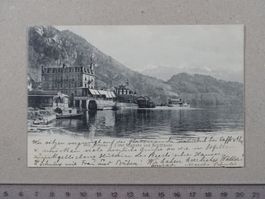 Vitznau, Hotel, Schifflände, Schiff, 1905