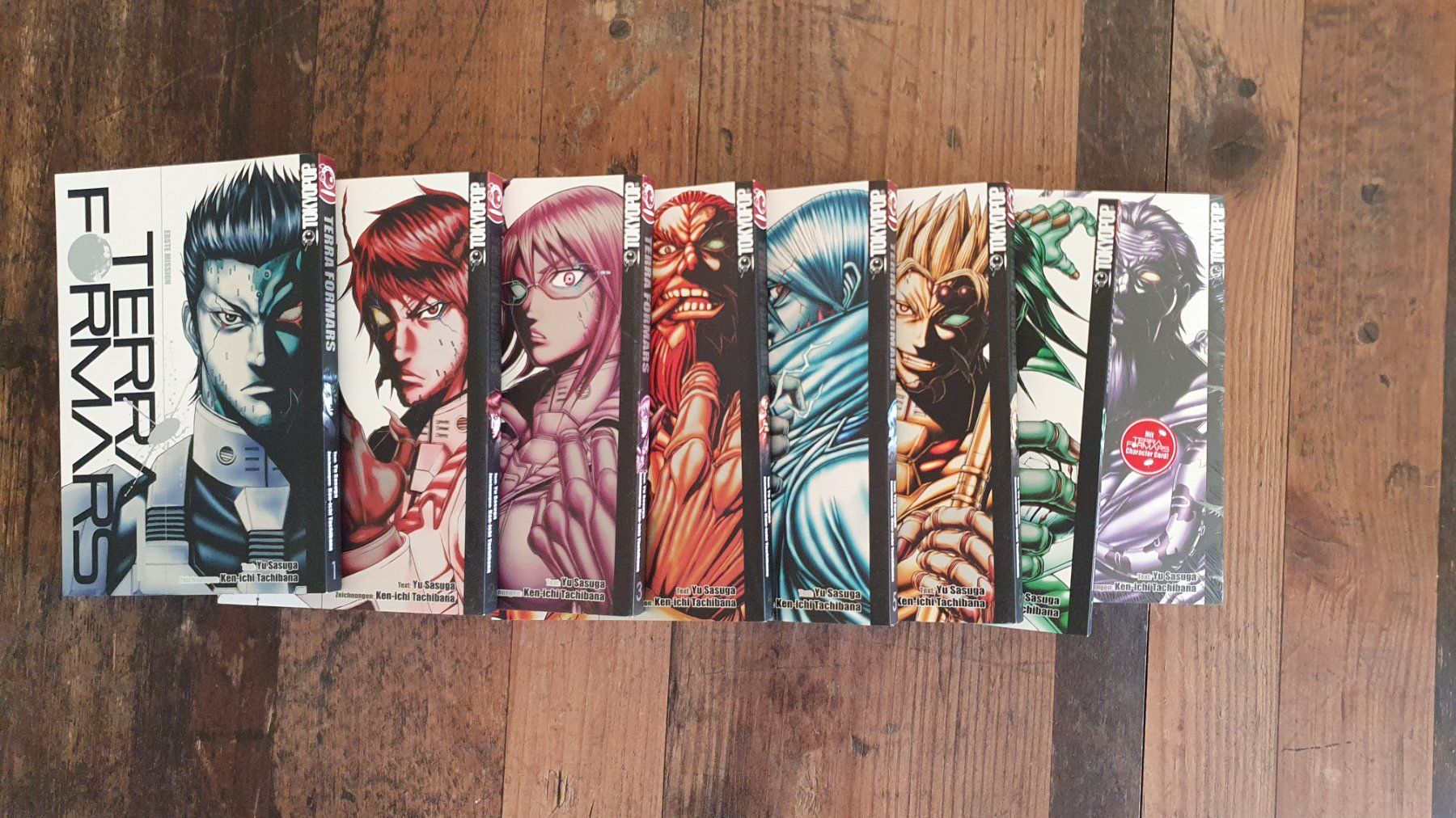 Fumetti: Terra Formars 1-8 – Usato da Pratteln venduto da lookatherizinosaurus 1
