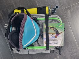 Kitesurf-Set Cabrinha Switchblade 9m, Trapez, Bar, Pumpe, ..