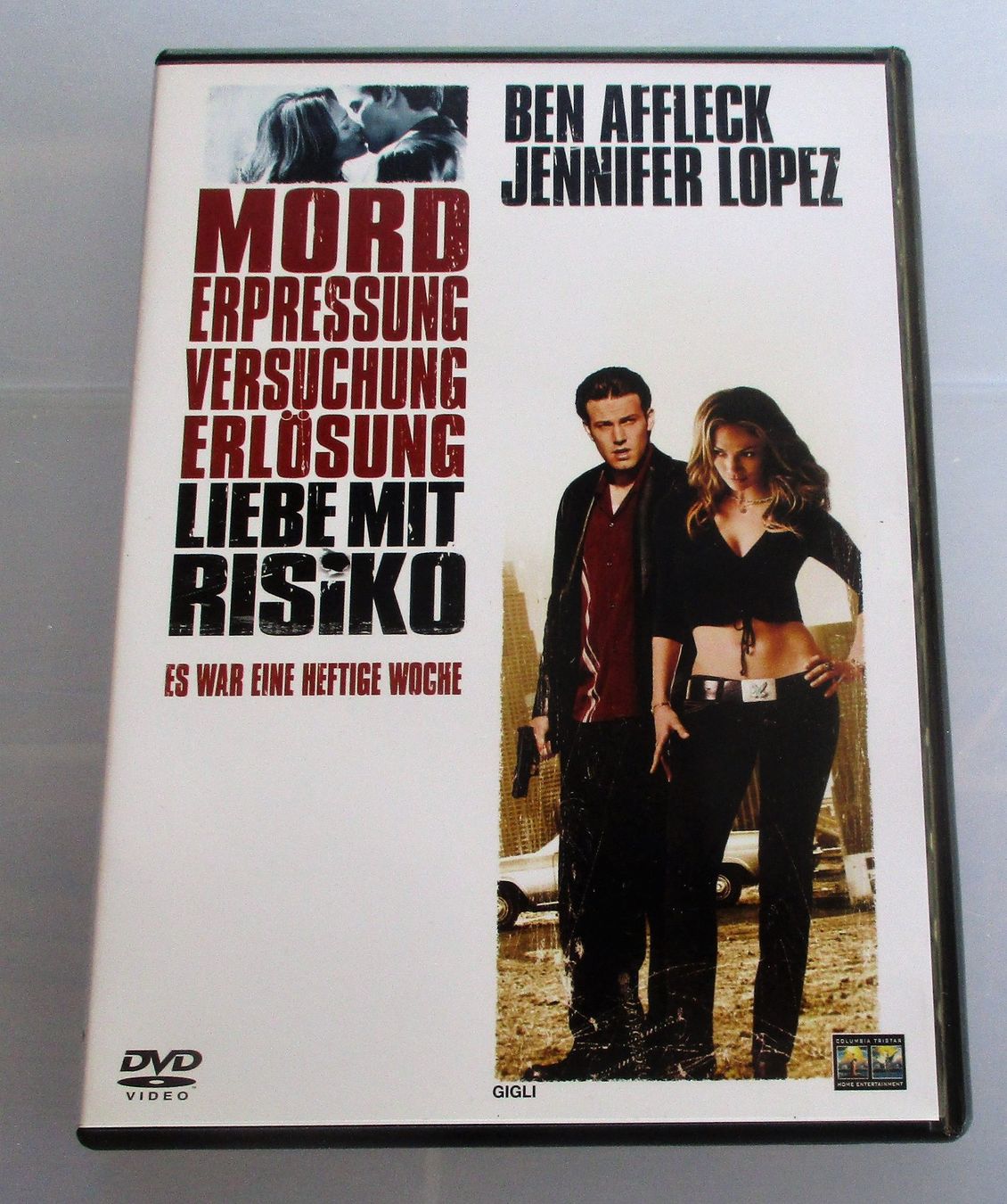 Tutti i DVDs: LIEBE MIT RISIKO - Jennifer Lopez/Ben Affleck – Usato da Wattwil venduto da Muriel10