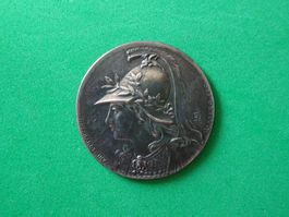 Schützenmedaille Schützenfest 1900 Uster Taler Homberg
