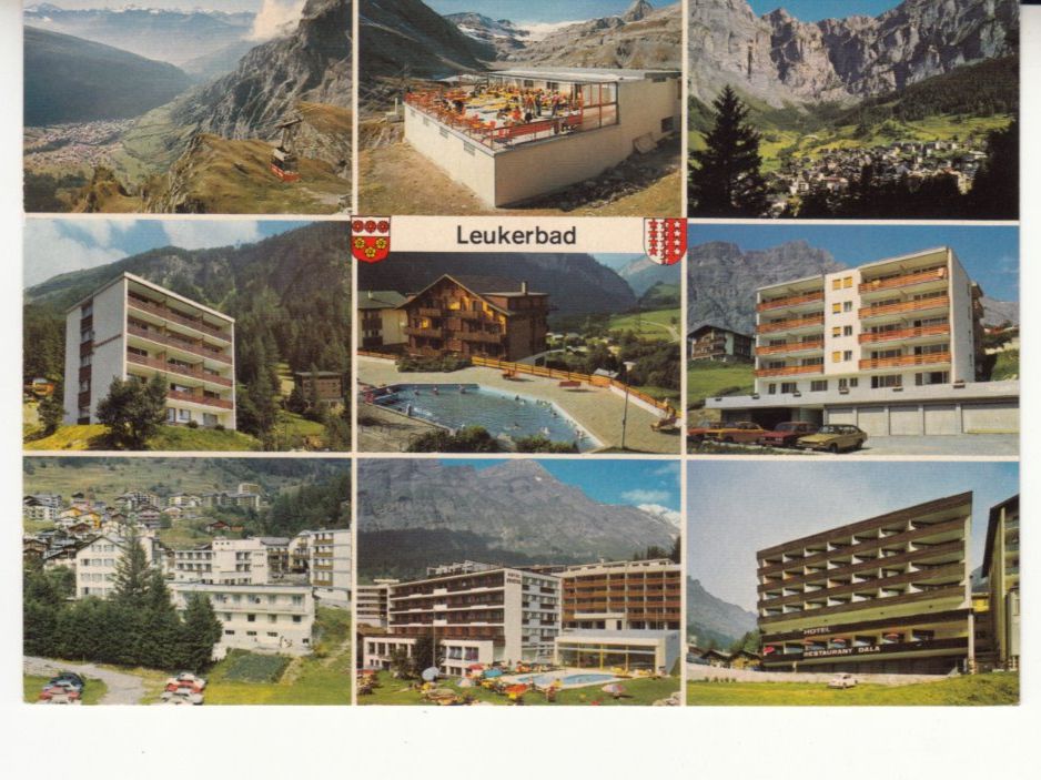 Cartoline postali: Leukerbad 1986 – Usato da Bürglen TG venduto da StampGraf