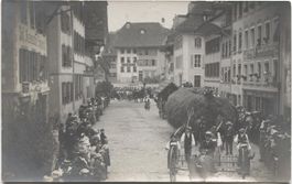 Landwirtschaft/Festumzug/Heufuder 1910 Zofingen AG