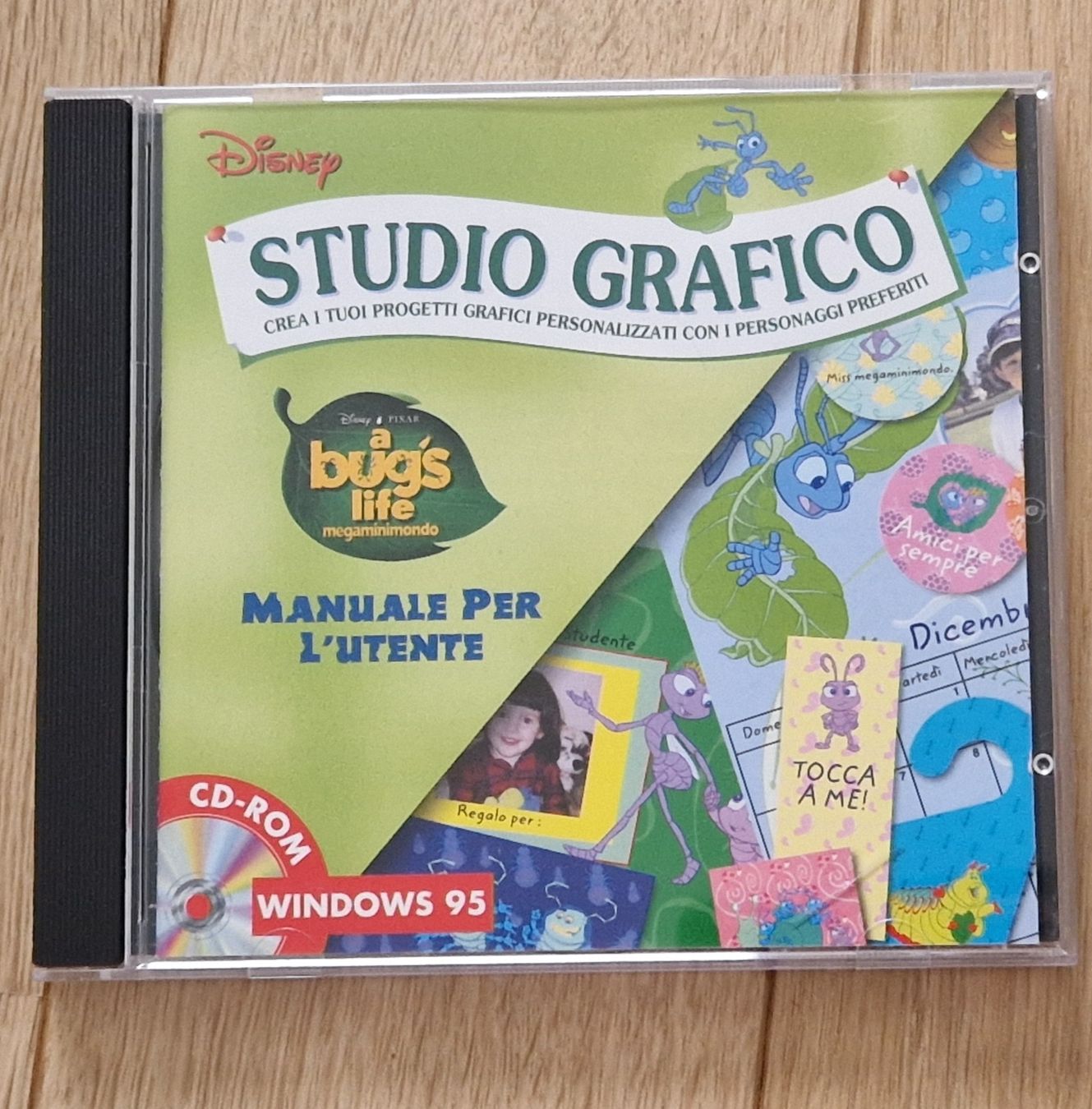 Giochi: A Bug's Life Studio Grafico CD-ROM, Italiano – Usato da Gordola venduto da lul_g86d