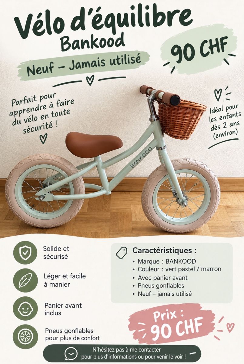 Banwood Vélos: Bankood – Neuf avec emballage d'origine à Genève par jea_n7r8