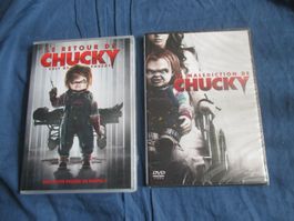 lot de 2 dvd :La malédiction de Chucky + Le retour de Chucky