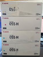Canon 055H Toner 2x Cyan, 1x Yellow, 1x Magenta