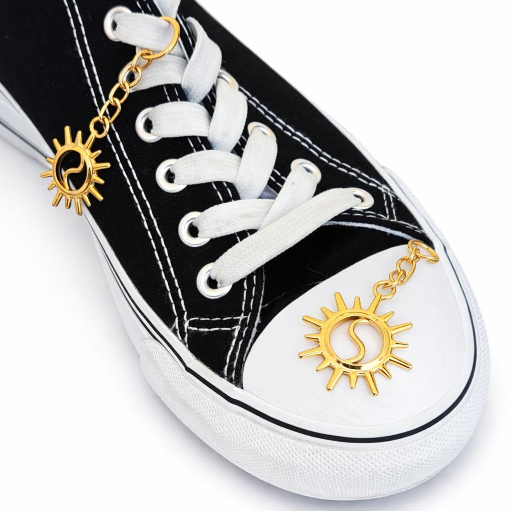 Ciondoli: Schuh Schmuck Sonne Gold 1 Paar – Nuovo (secondo la descrizione) da Fully venduto da VaneaSelection 1
