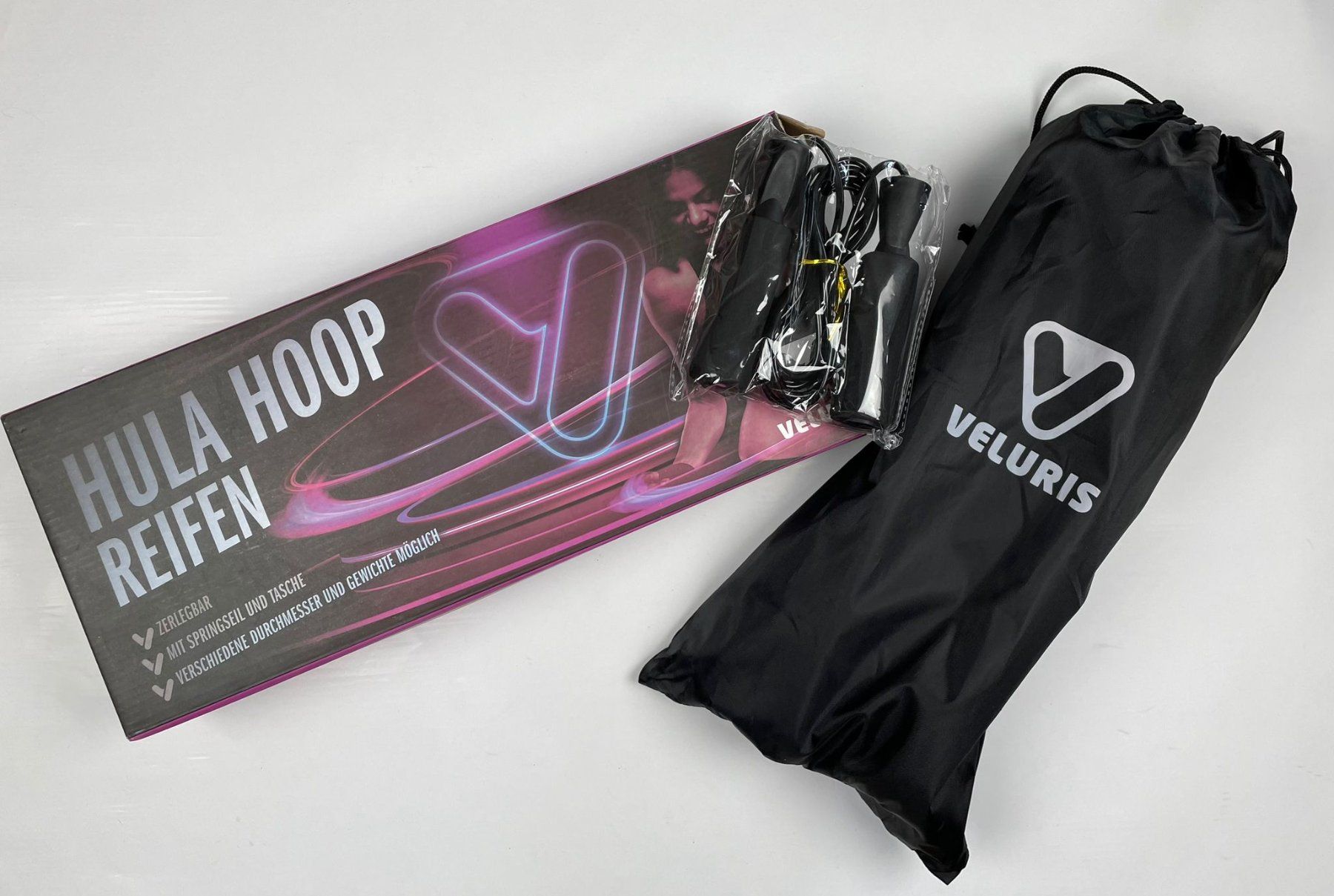 Hometrainer: Hula Hoop Reifen mit Springseil – Neu und originalverpackt aus Wängi von LiqKojote