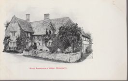 old UK Postcard BROADWAY MARY ANDERSON'S HOUSE Smith's serie