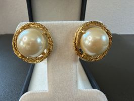 Vintage Ohrringe Clips Luxus Modeschmuck  