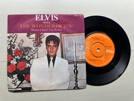 ELVIS PRESLEY tolle The wonder of you Hit Kult Single