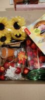 Bastelset Äpfel Sonnenblumen Bastelbüechli usw.