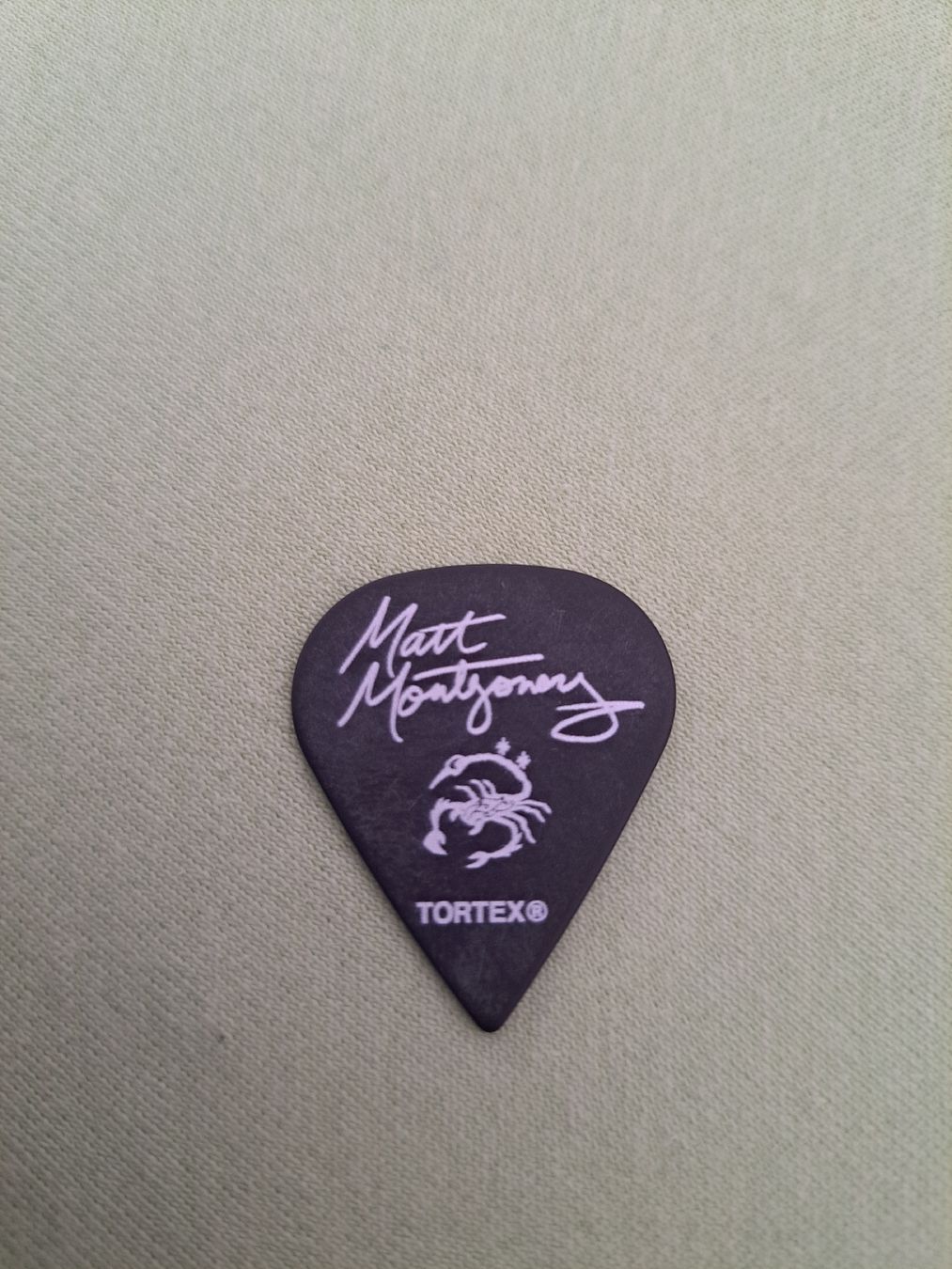 Autografi: original Marilyn Manson guitar pick, plektrum – Nuovo (secondo la descrizione) da Sierre venduto da ronhextall 1