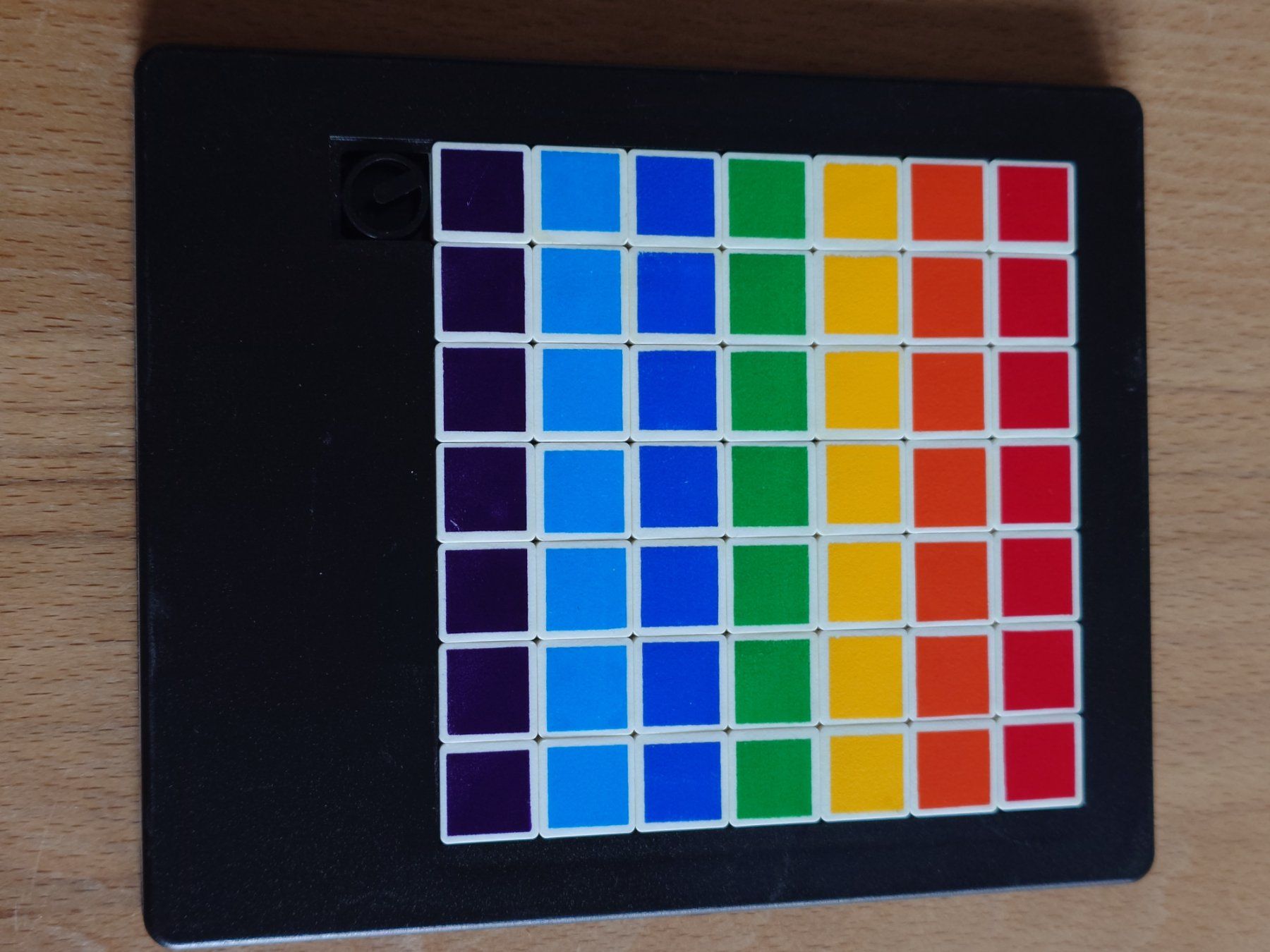 Puzzle: Vintage Farbpuzzle "Rainbow" (1980er) – Usato da Greifensee venduto da Freakler