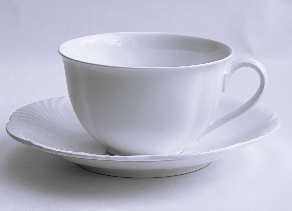 4 tasses à café et soucoupes Wild Rose de Villeroy et Boch porcelaine - Arts de la table