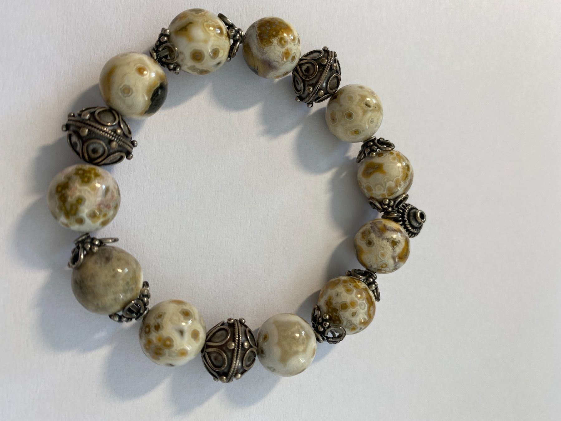 Edelsteine: Armband Ocean Jaspis / Silber – Gebraucht aus Zollikon von Dory11 2