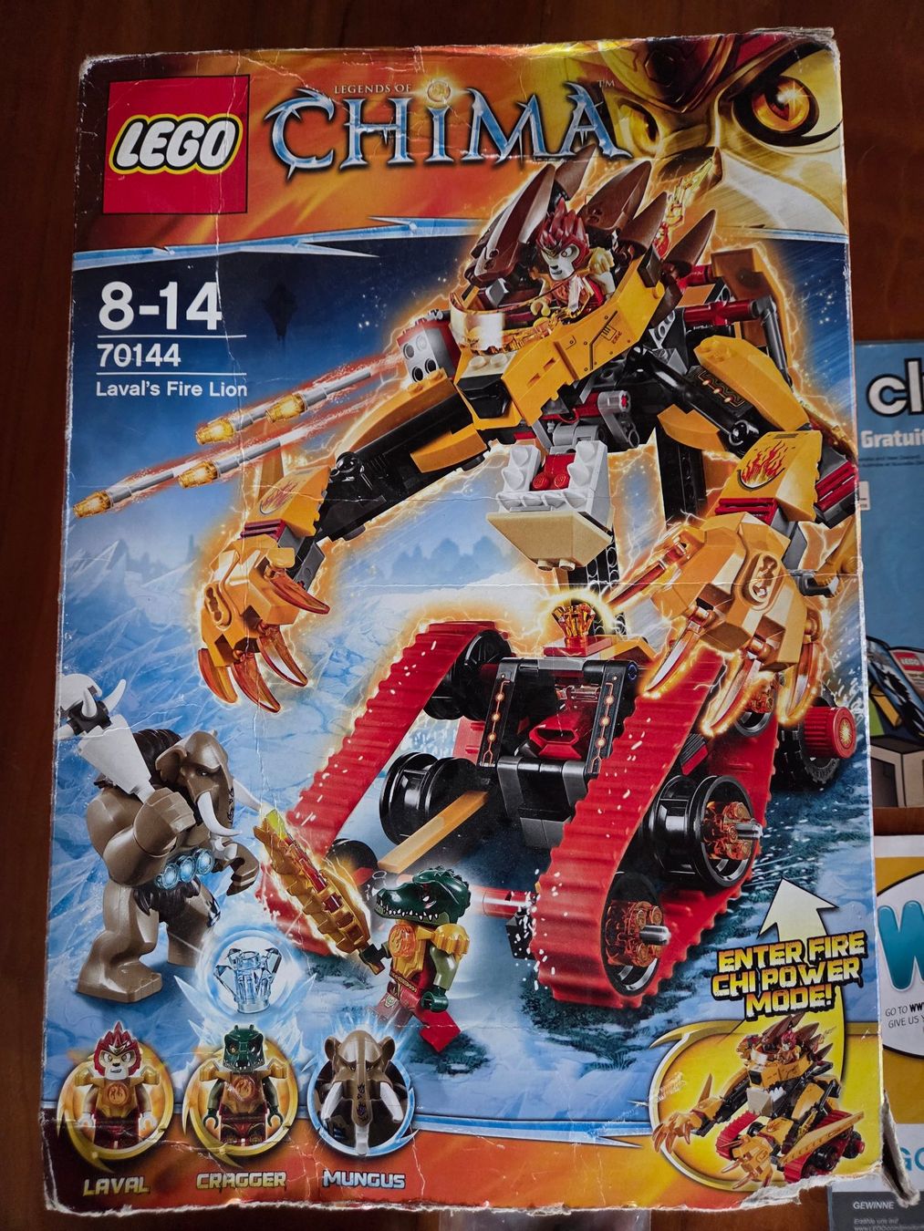 Lego Giocattoli: Lego CHIMA 70144 Laval's Fire Lion – Usato da St. Gallen venduto da Razoon77 3