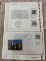 Schweiz Ersttags-Sammelblatt Dauermarken Tiere 1992
