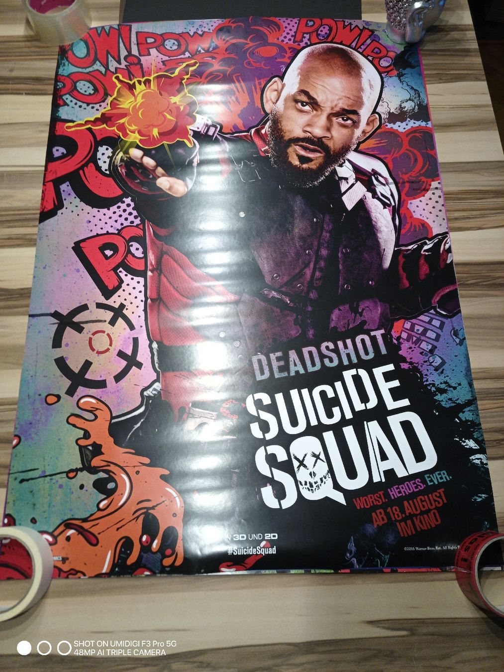 Foto & Immagini: Filmplakat Suicide Squad Deadshot Will Smith – Nuovo (secondo la descrizione) da Aarwangen venduto da to-hirschi