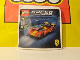 LEGO Speed Champions 30709, Ferrari 488 GT3 Polybag, NEU