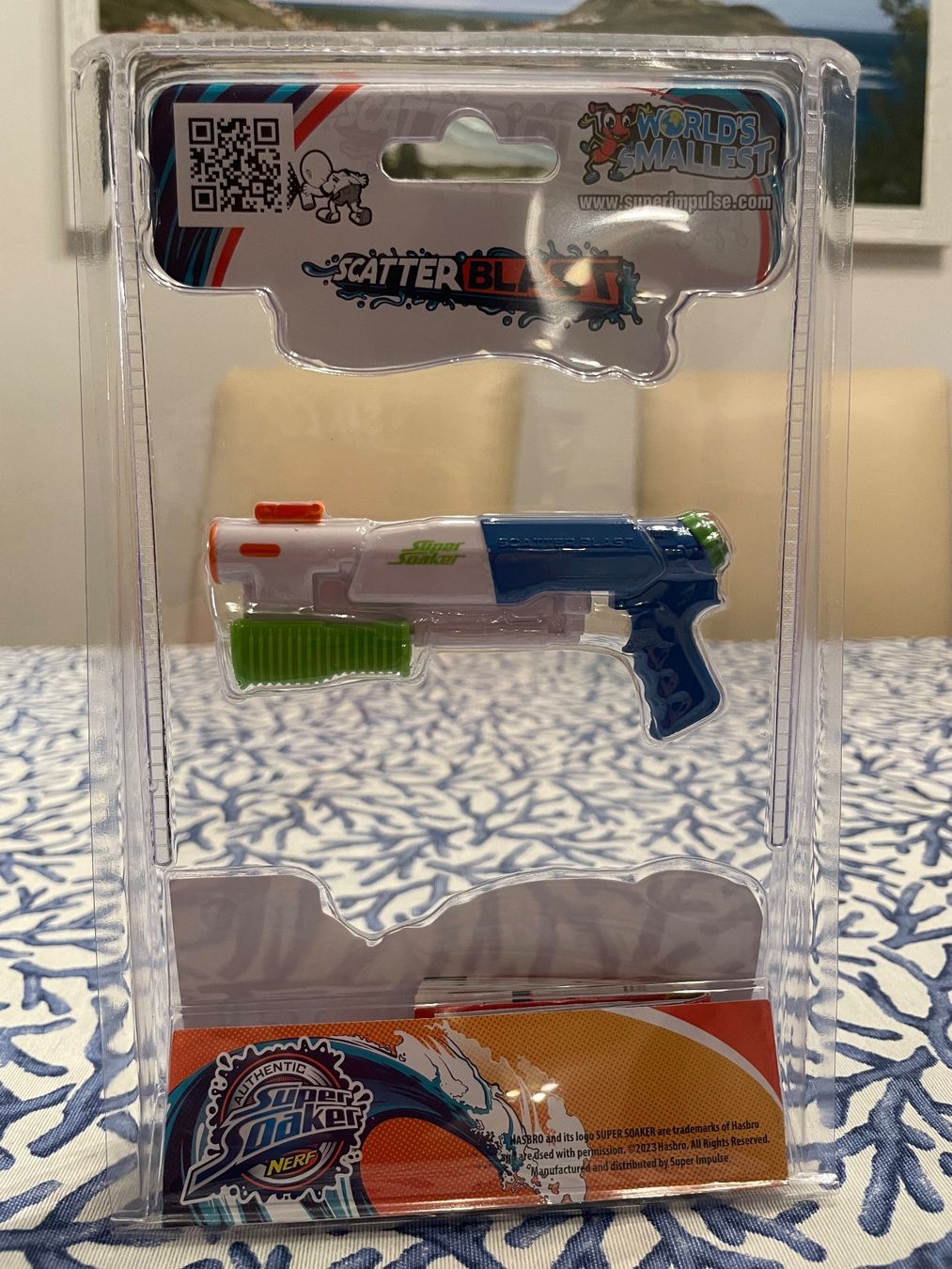 Nerf Giocattoli: World‘s Smallest Nerf Super Soaker Wasserpistole – Nuovo e nell'imballaggio originale da Oberwangen b. Bern venduto da Ssimon2 1