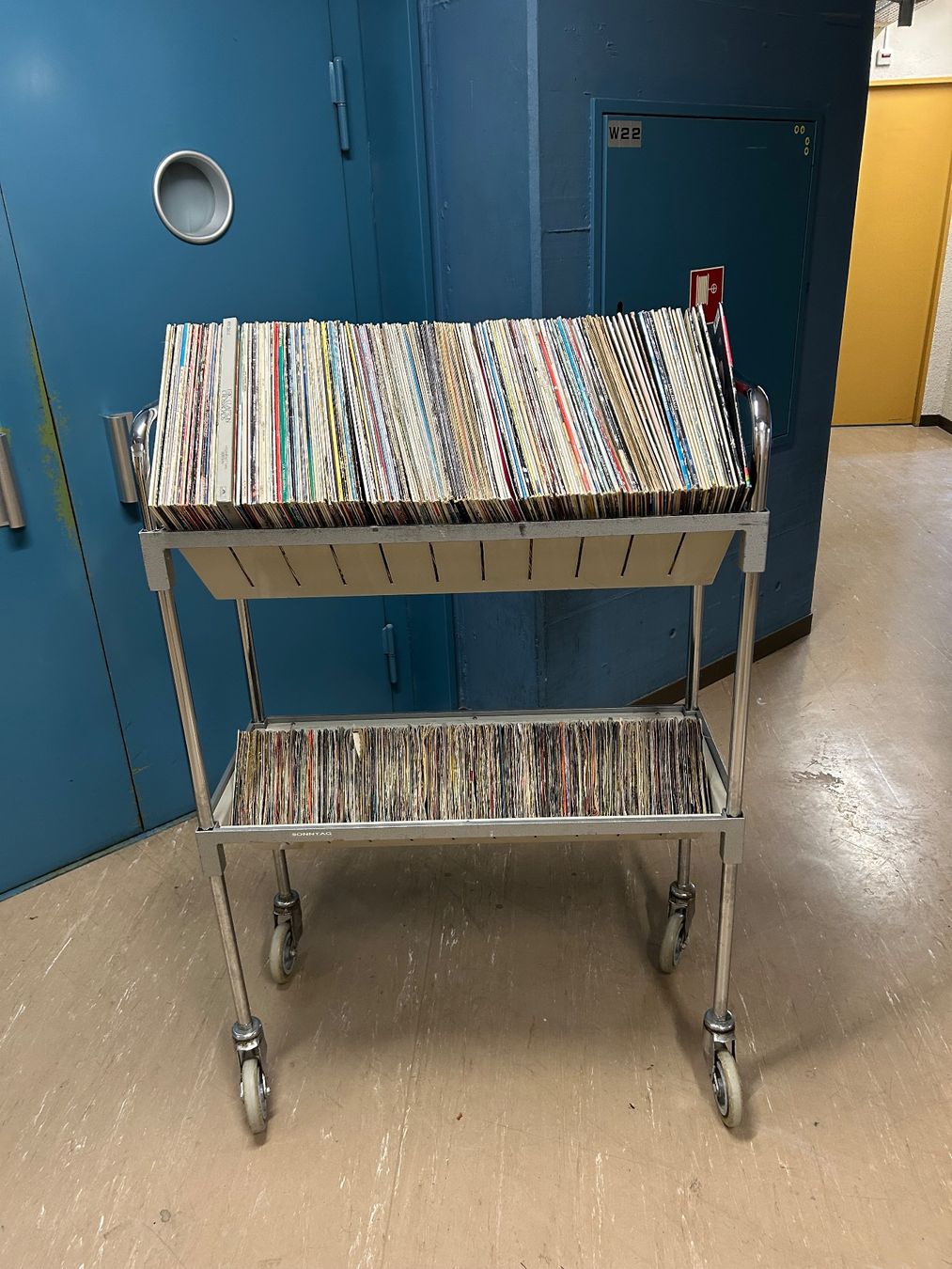 Valises & Sacs: Schallplatten Transportwagen ohne Schallplatten – D'occasion à Zürich par LuZ_8005 2