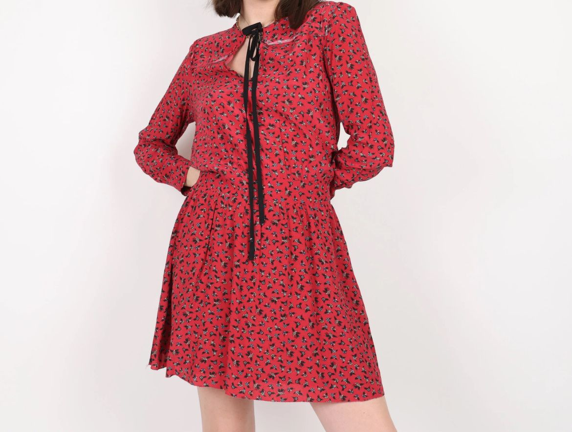 Zadig & Voltaire Vestiti: Zadig Voltaire Remus Liberty Kleid – Usato da Altendorf venduto da bambi124 1