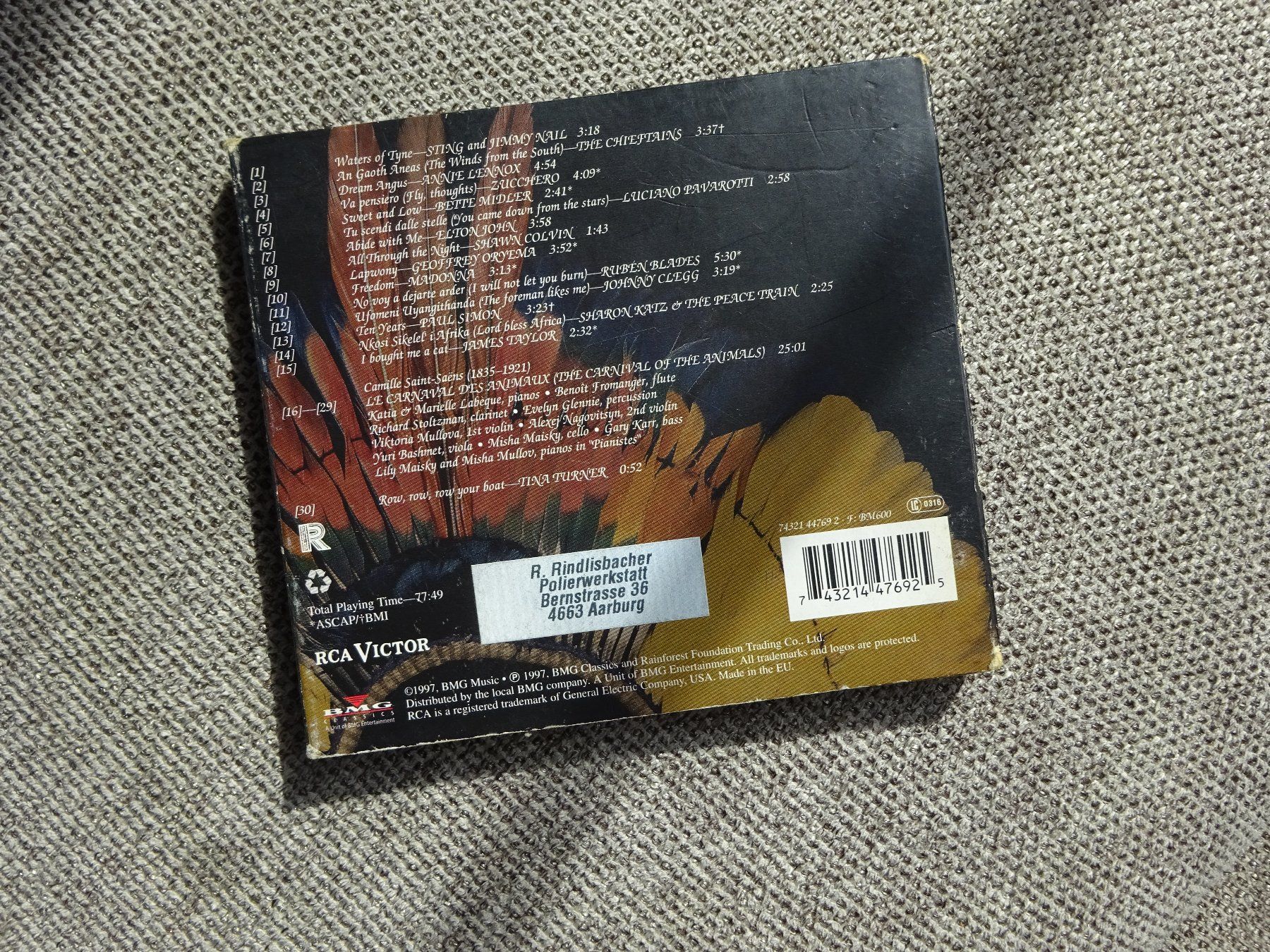 CD: Carnival/CD – Usato da Rothrist venduto da Mistery1 1