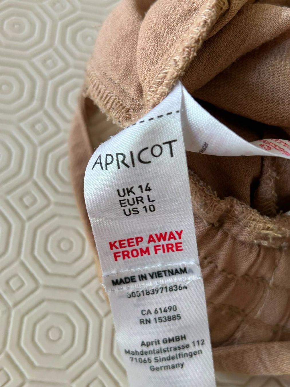 Pantaloni: Pantaloni beige Apricot tg.L – Usato da Melano venduto da H-Sara 2
