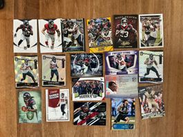 18 NFL Trading Cards der Houston Texans
