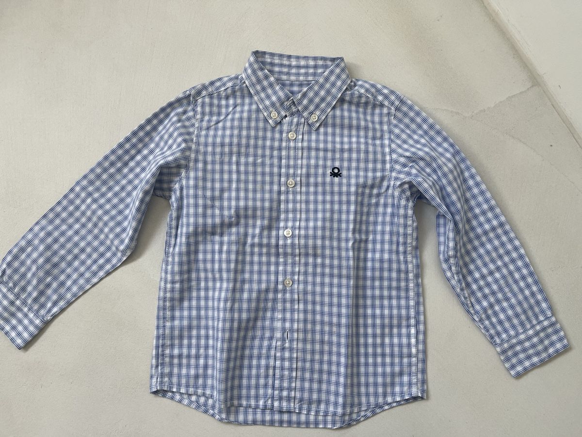 Benetton Camicie, T-shirt & Polo: Hemd Jungen Benetton – Usato da Wetzikon ZH venduto da joc_p8jn
