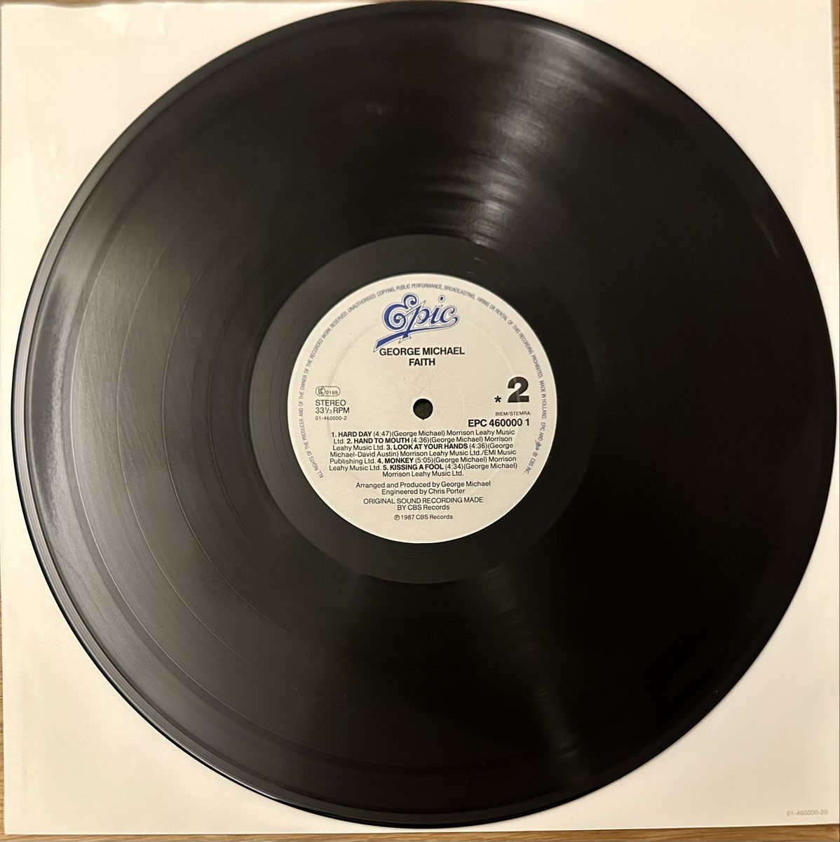 Dischi in vinile: GEORGE MICHAEL - FAITH Disque vinyle – Usato da Areuse venduto da PeppinoDG 4