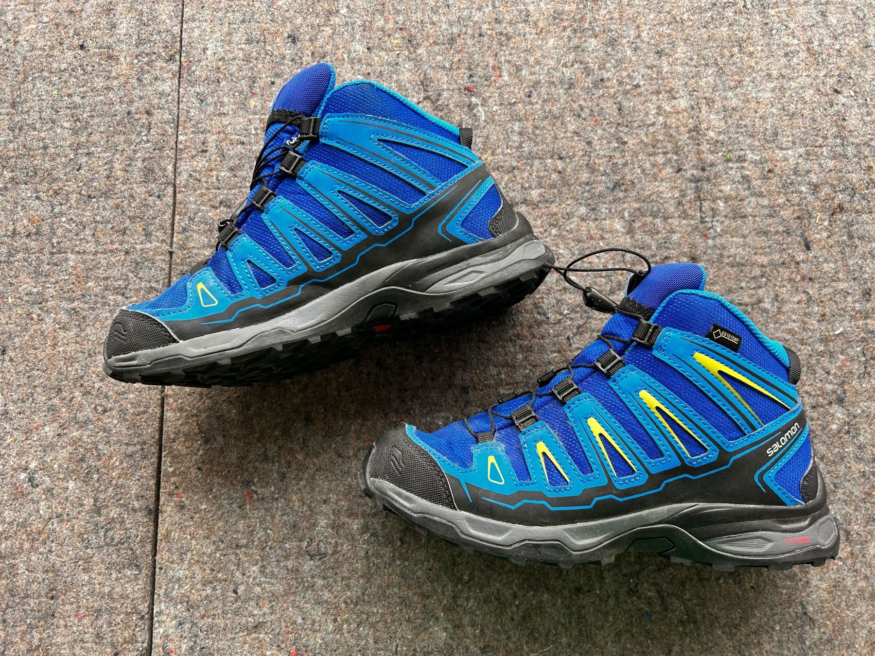 Salomon Scarpe da uomo: Salomon 37 Wanderstiefel blau TOP – Nuovo (secondo la descrizione) da Zürich venduto da pj_pry_to 2