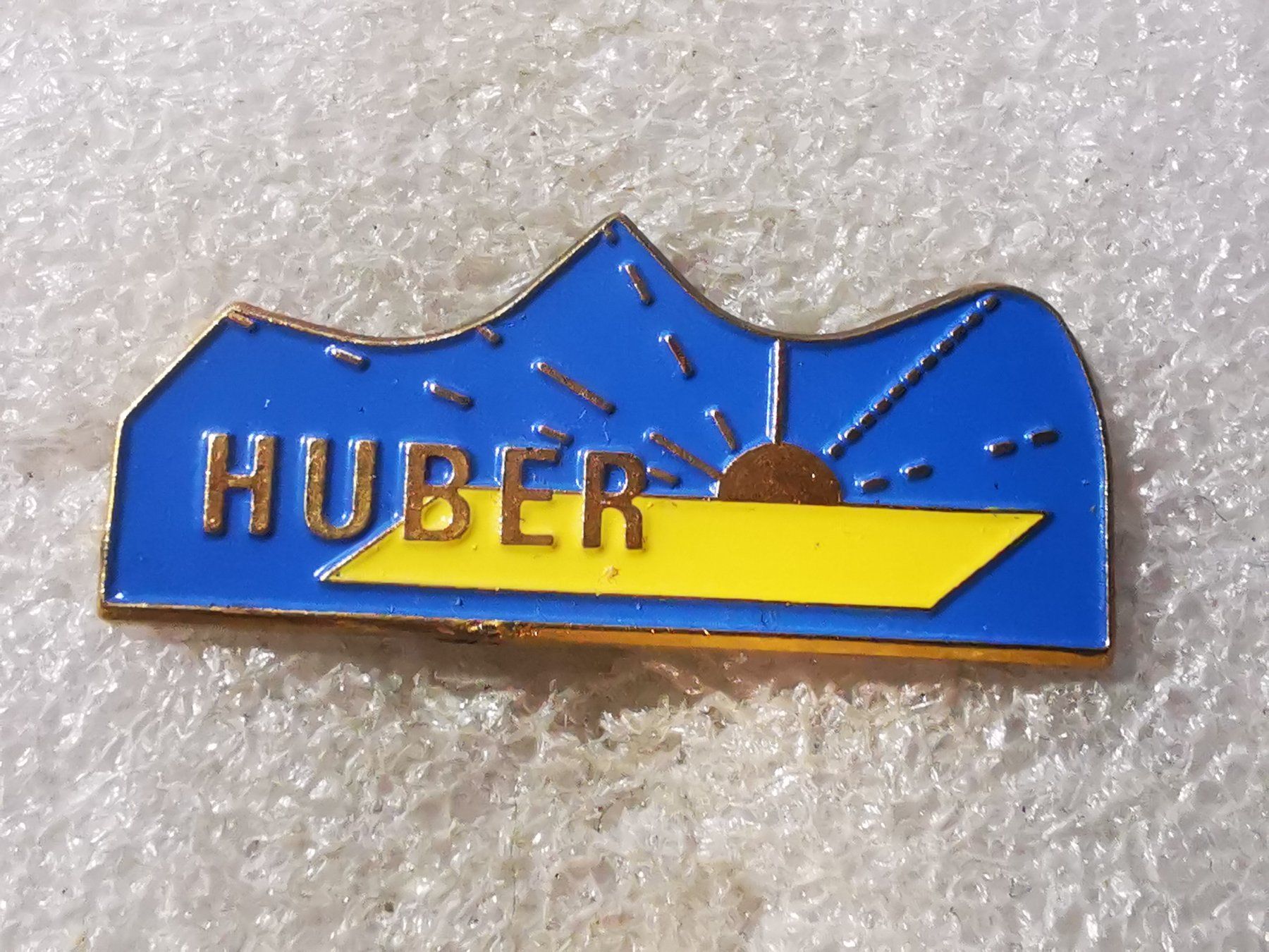 Placchette & Badge: Ansteckpin 118: Huber – Usato da Oppligen venduto da Pin-Fall-Shop