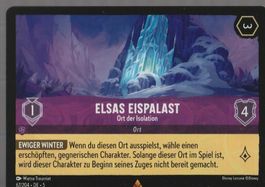 TCG LORCANA 5SSK HIMMELS LEUCHTEN De 67 Elsas Eispalast - Or