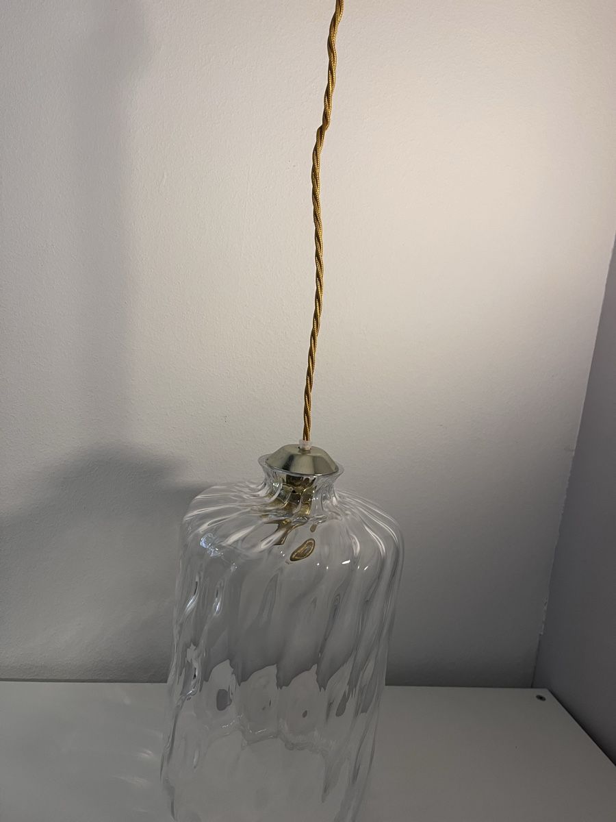 Interio Lampadari & plafoniere: Stylish Glass Pendant Lamp – Nuovo (secondo la descrizione) da Winterthur venduto da goe_h859 1