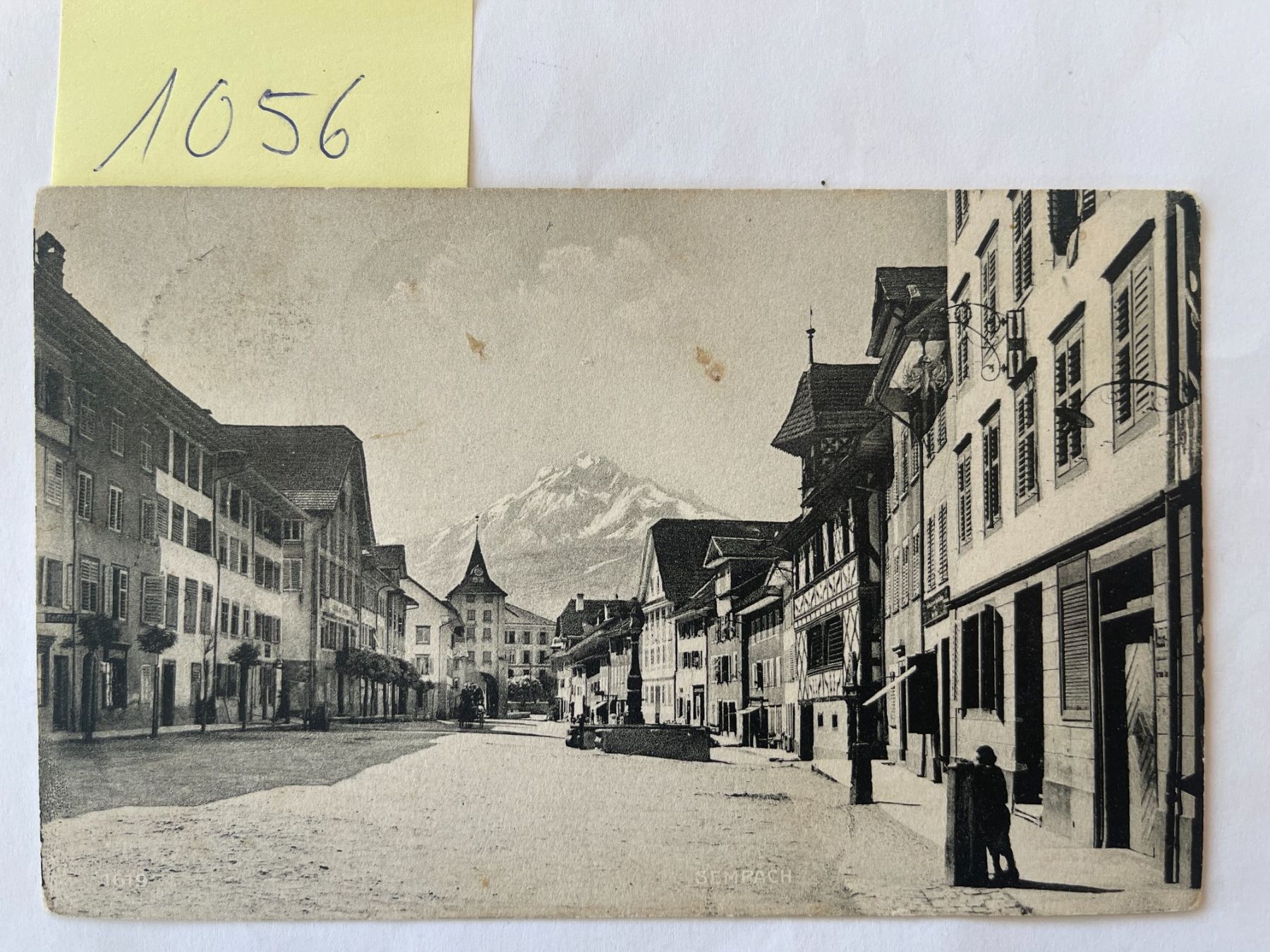 Cartoline postali: alte Ansichtskarte Sempach, 1911 – Usato da Niederwil AG venduto da dahu75