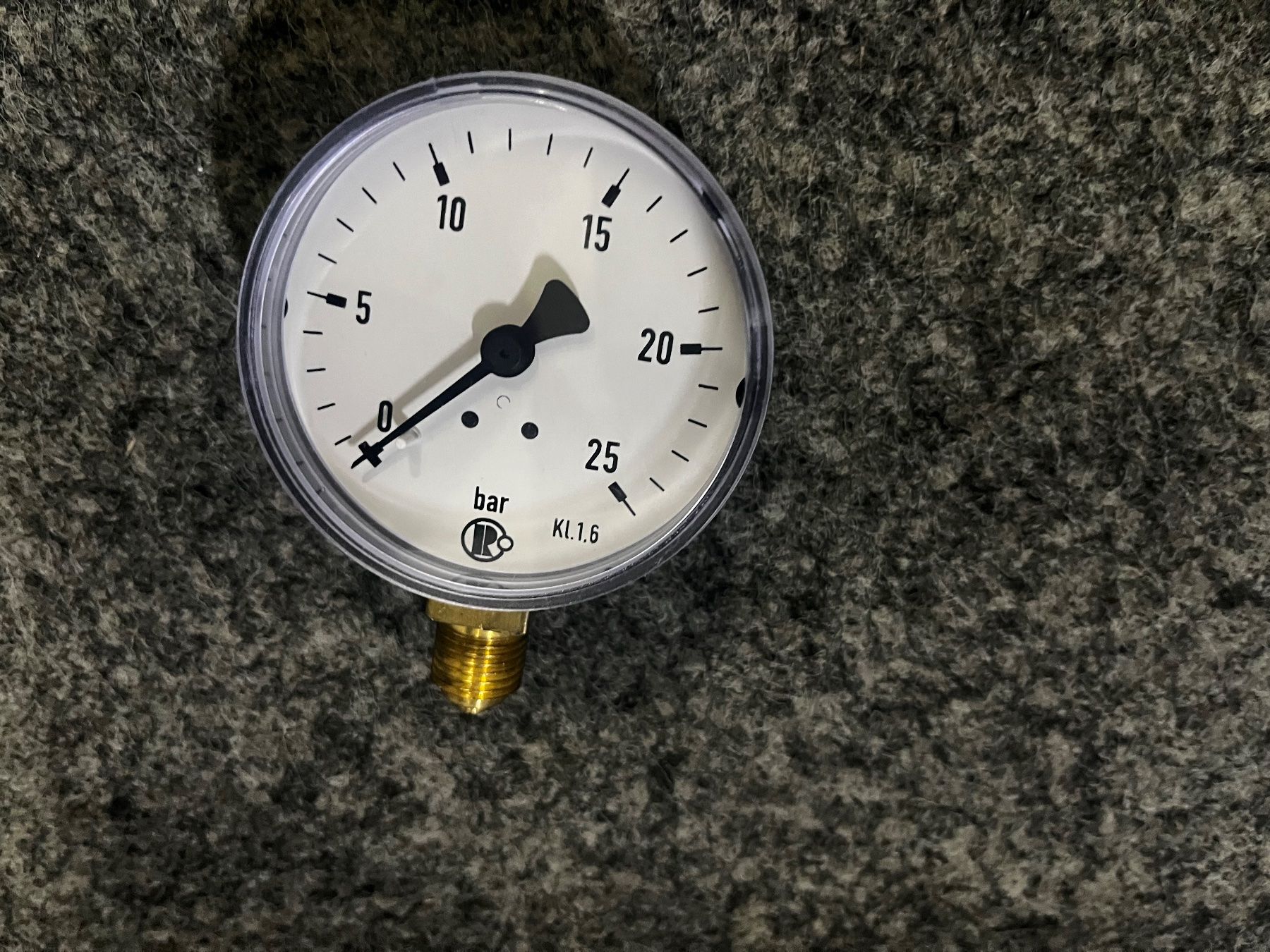 Misurare: Manometer Riegler – Nuovo e nell'imballaggio originale da Mühlethurnen venduto da Kolly225